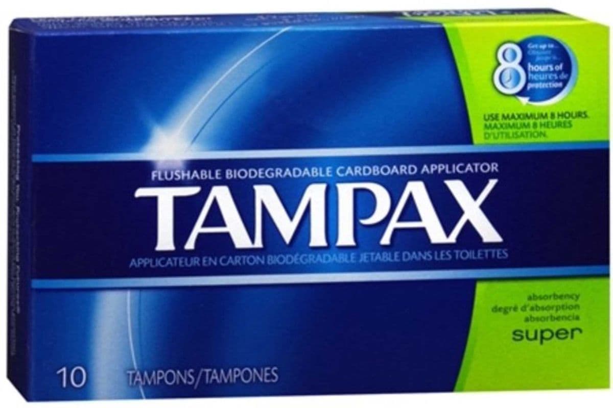 Tampax Tampons Super (Green) (10 Tampons )