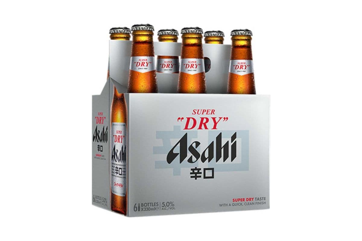 Asahi Super Dry (6 x 330 ml Bottles)