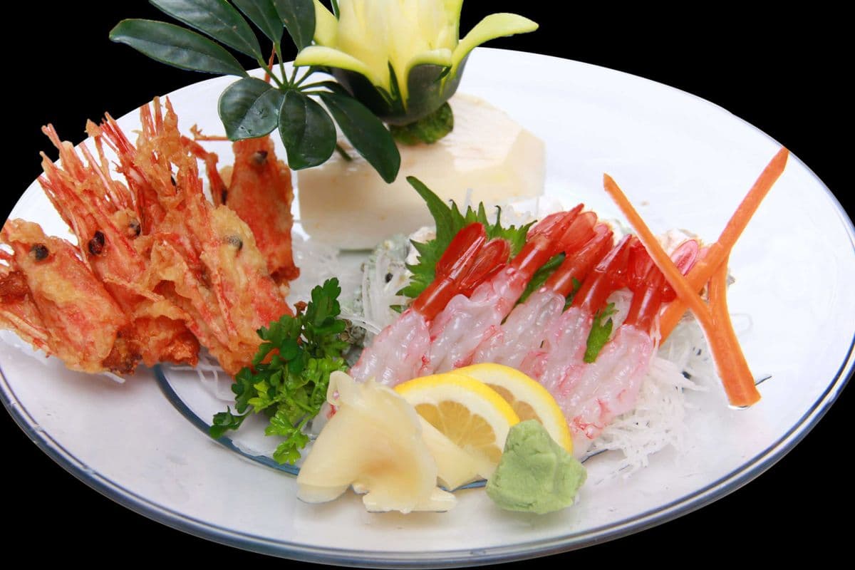 Amaebi Sashimi