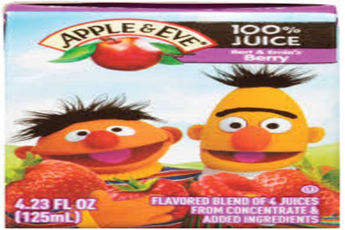 Apple & Eve Bert/Ernie Berry Punch (125ml)
