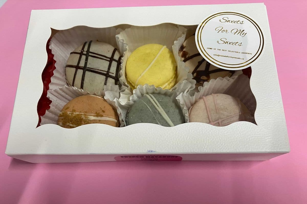 Macaroons: Assorted 6 pack: GF