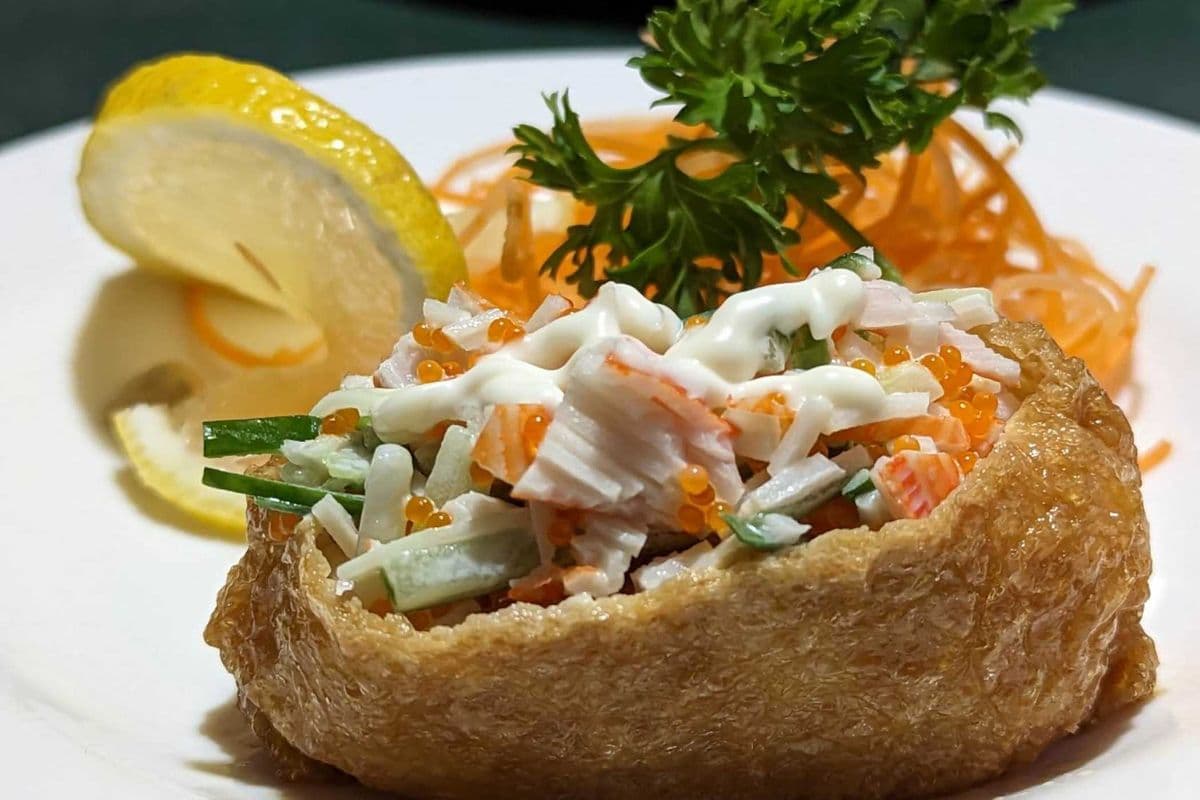 Crab Meat Pocket Sushi