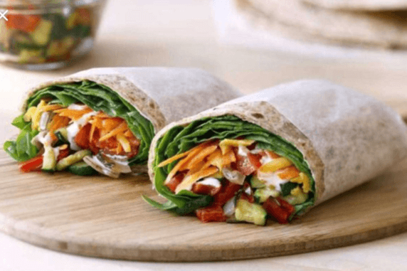 Veggie Avocado Wrap