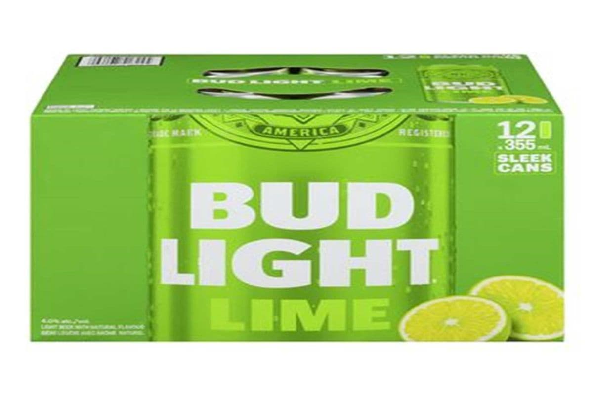 BUD LIGHT LIME 12 CAN (12 x 355 ML)