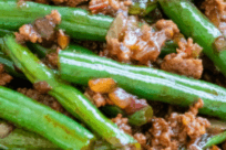 Spicy Beef with Green Beans