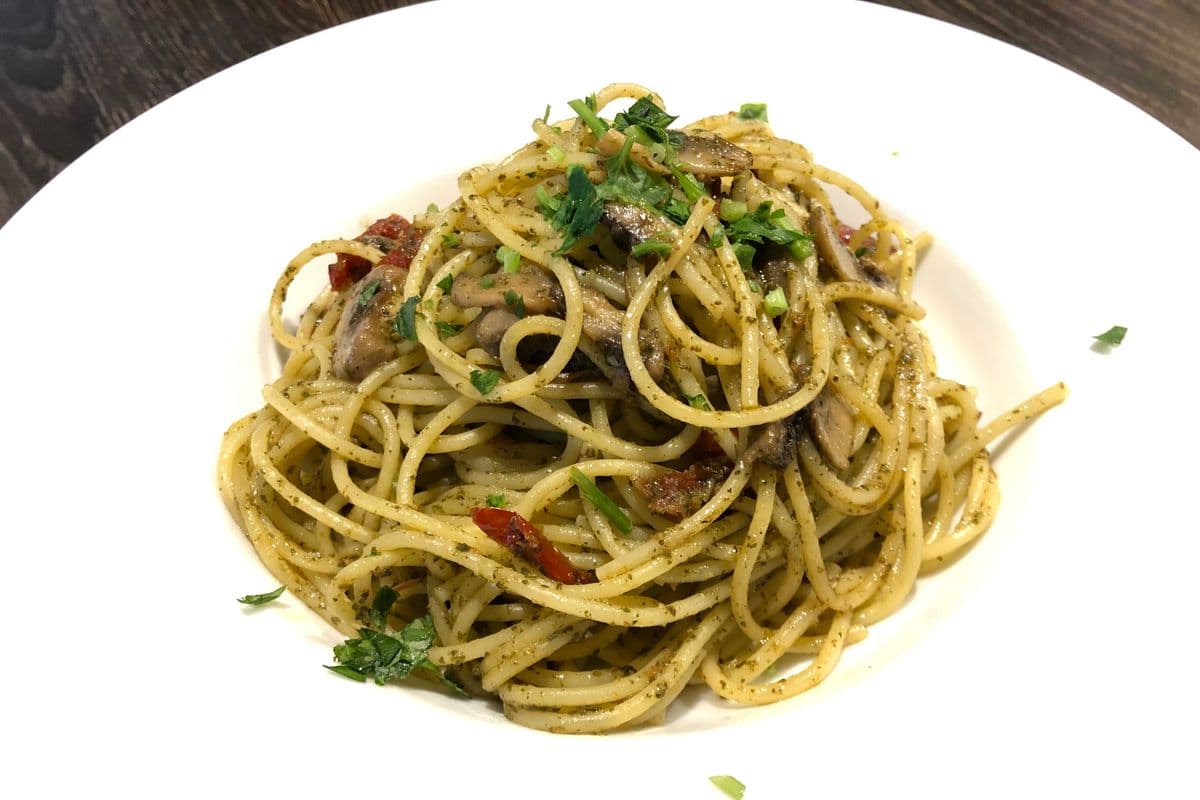 Sun-Dried Tomato Spaghetti