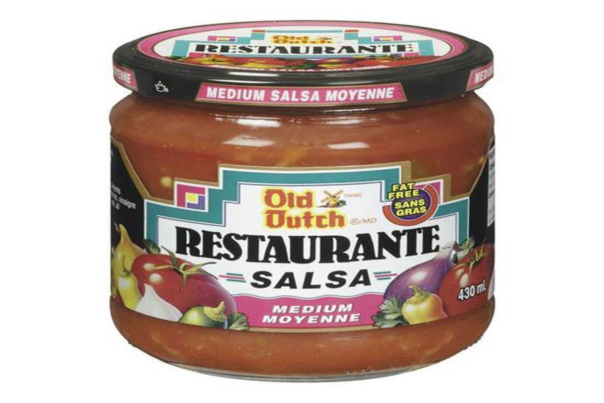 Old Dutch Salsa Medium 430ml (Gluten Free) (430ml) (25 Cal)