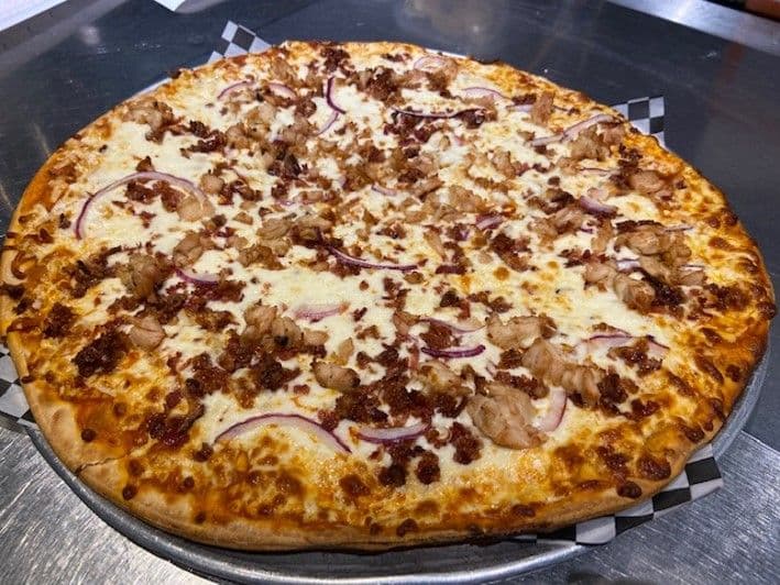 9" Small Buffalo Chicken Pizza