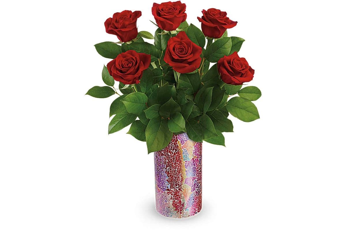 Teleflora's Modern Rose Bouquet