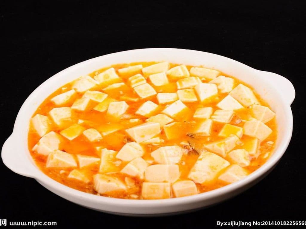 Tofu w/Crab Paste&Salted Egg Yolk 嫩滑蟹粉豆腐