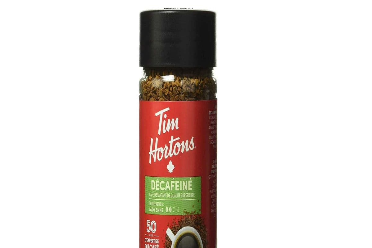 Tim Hortons Instant Decaffeinated Coffee 100 g
