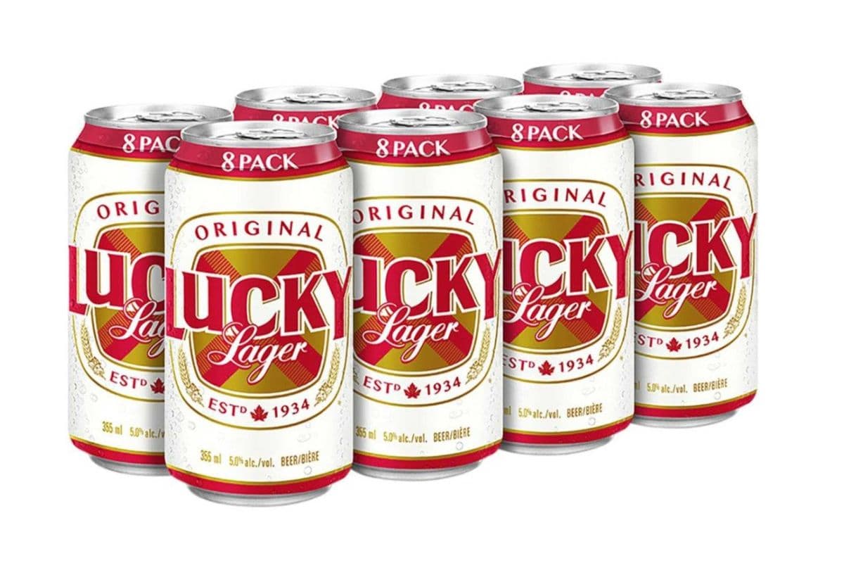 Lucky Lager 8 Pack (8 x 355ml)