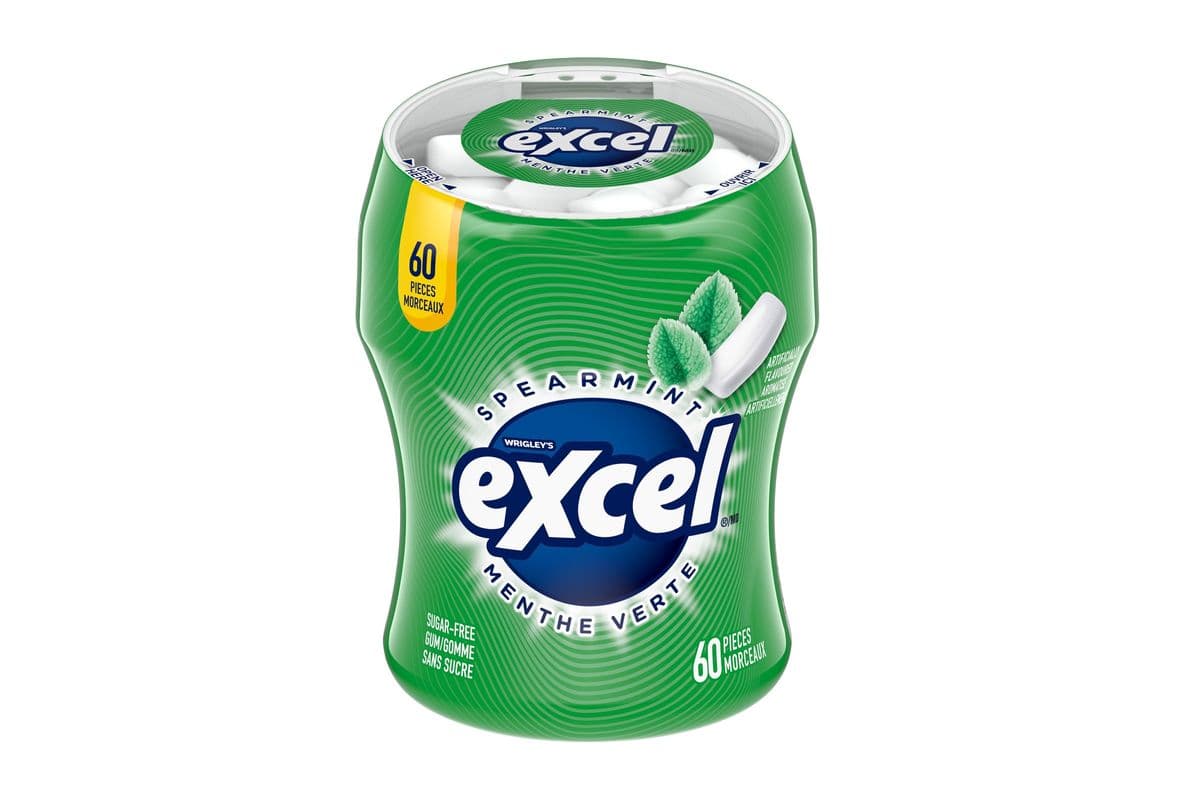 Excel Spearmint (60ct) 77226