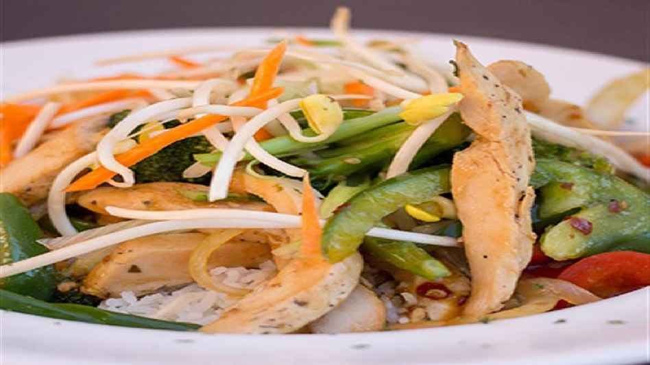Spicy Thai Chicken Stir Fry