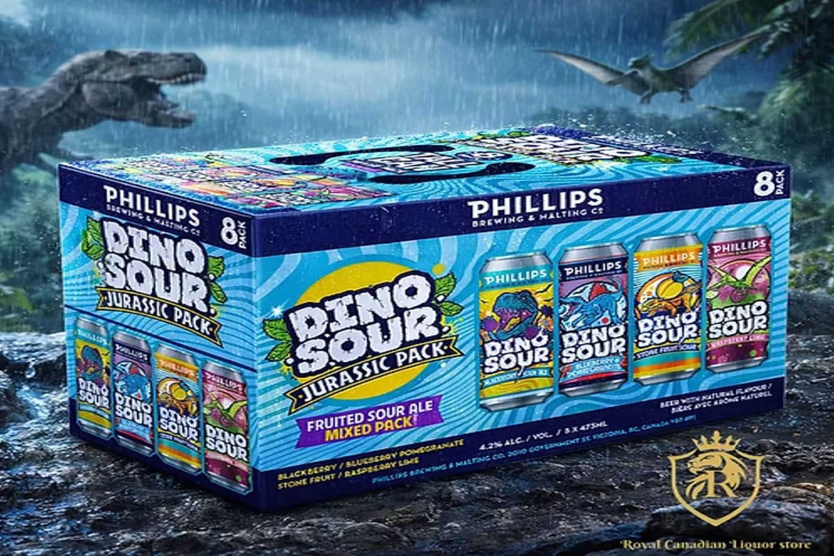 PHILLIPS DINOSOUR JURASSIC MIX (8 x 473ML)