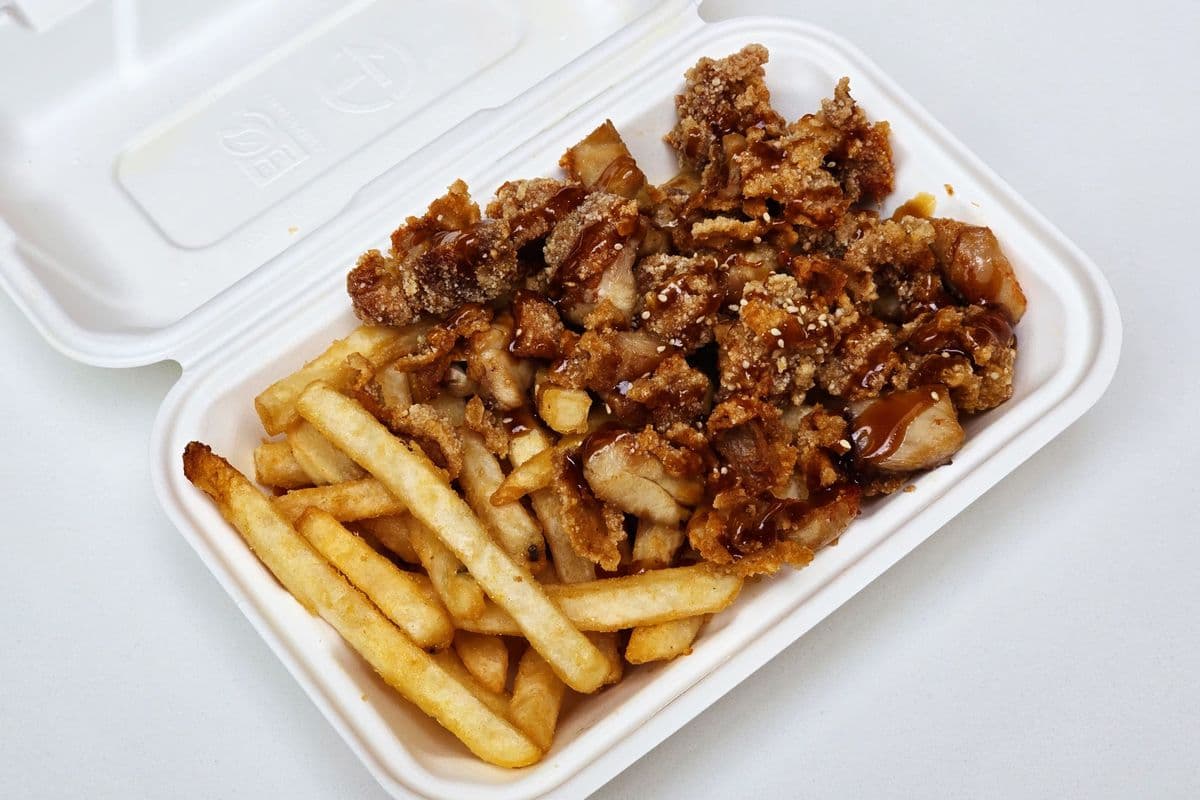 Crispy Chicken with Fries🍟 脆皮鸡配薯条