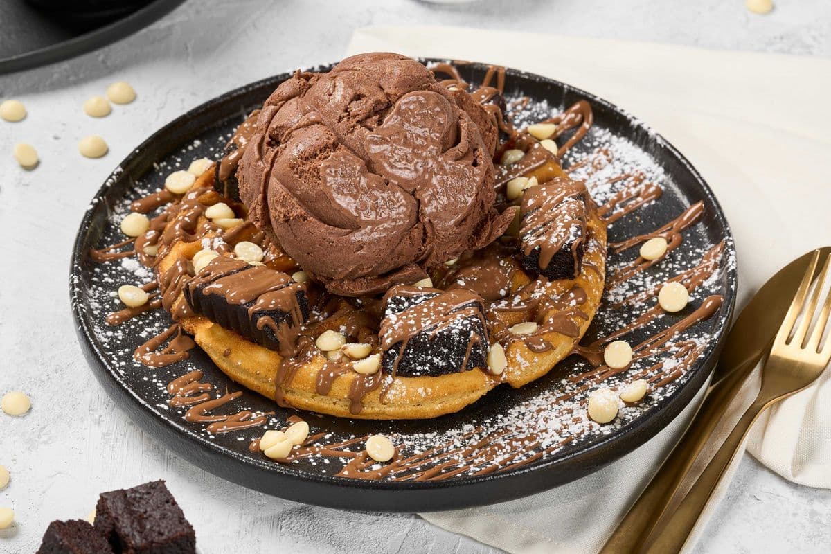 Chocolate Lover's Dream Waffle