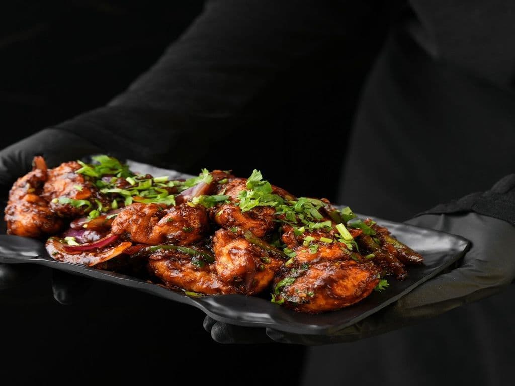 Chilli Chicken Momos