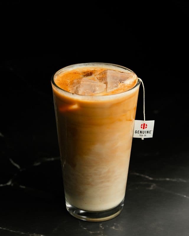 Iced Dirty Chai Latte
