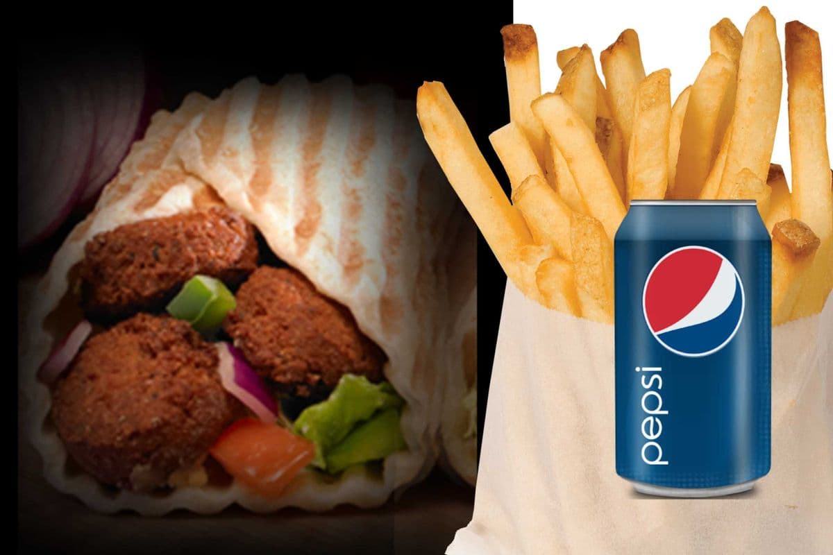 Falafel Pita Wrap Combo
