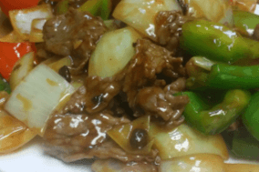 Beef in Black Bean Sauce 豉汁牛肉