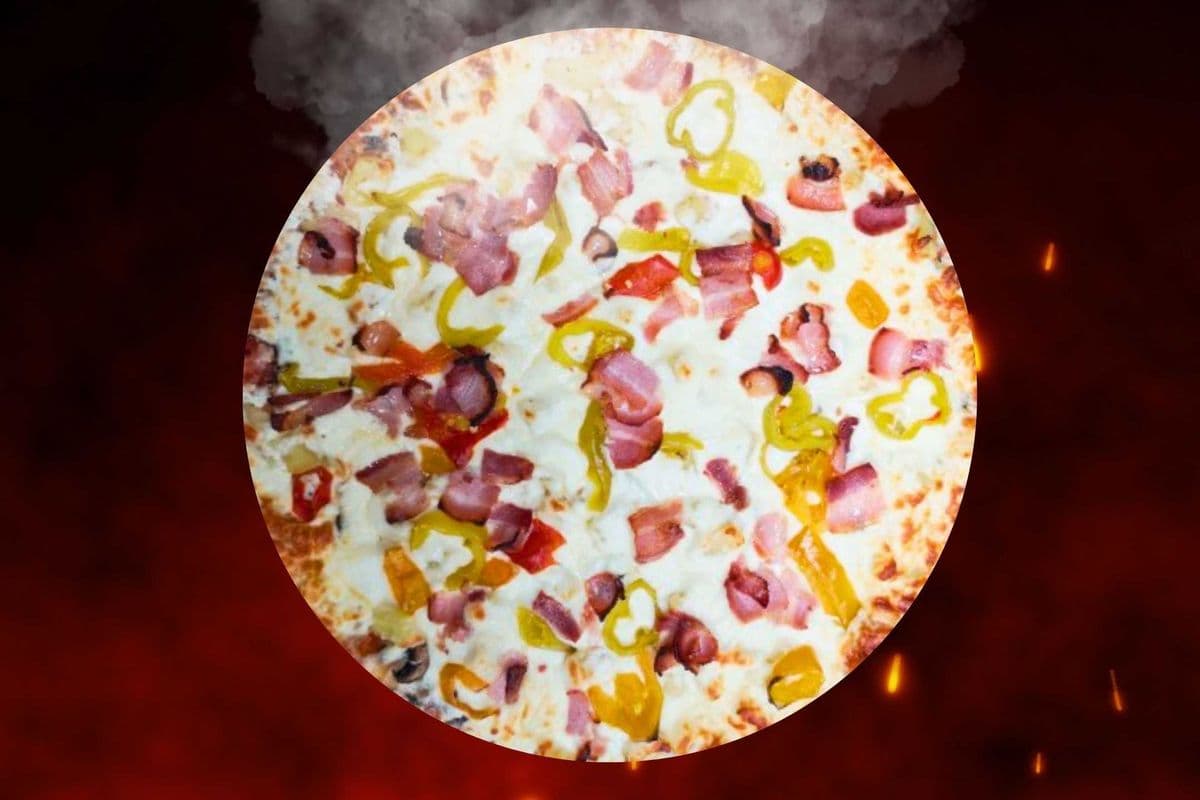 Small Spicy Sweet Polynesian Pizza