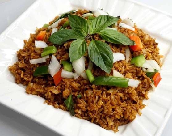 706. Beef with Basil Fried Rice