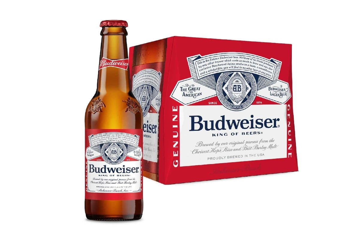 Budweiser Bottles (12 x 341m)