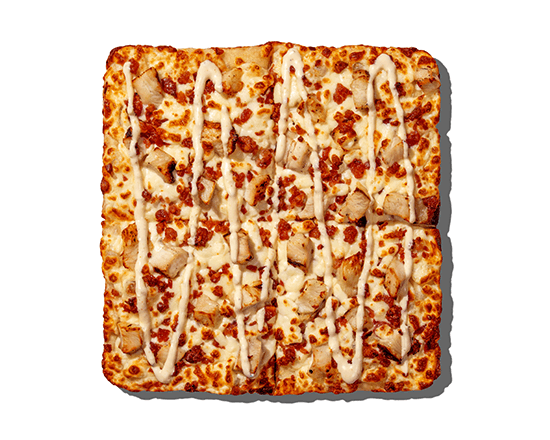 Chicken Bacon Ranch Pan Pizza