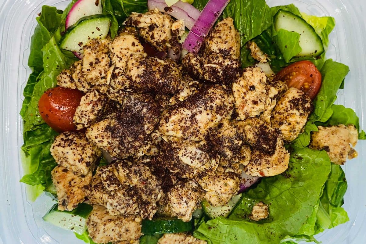 Shawarma Chicken Fattoush Salad