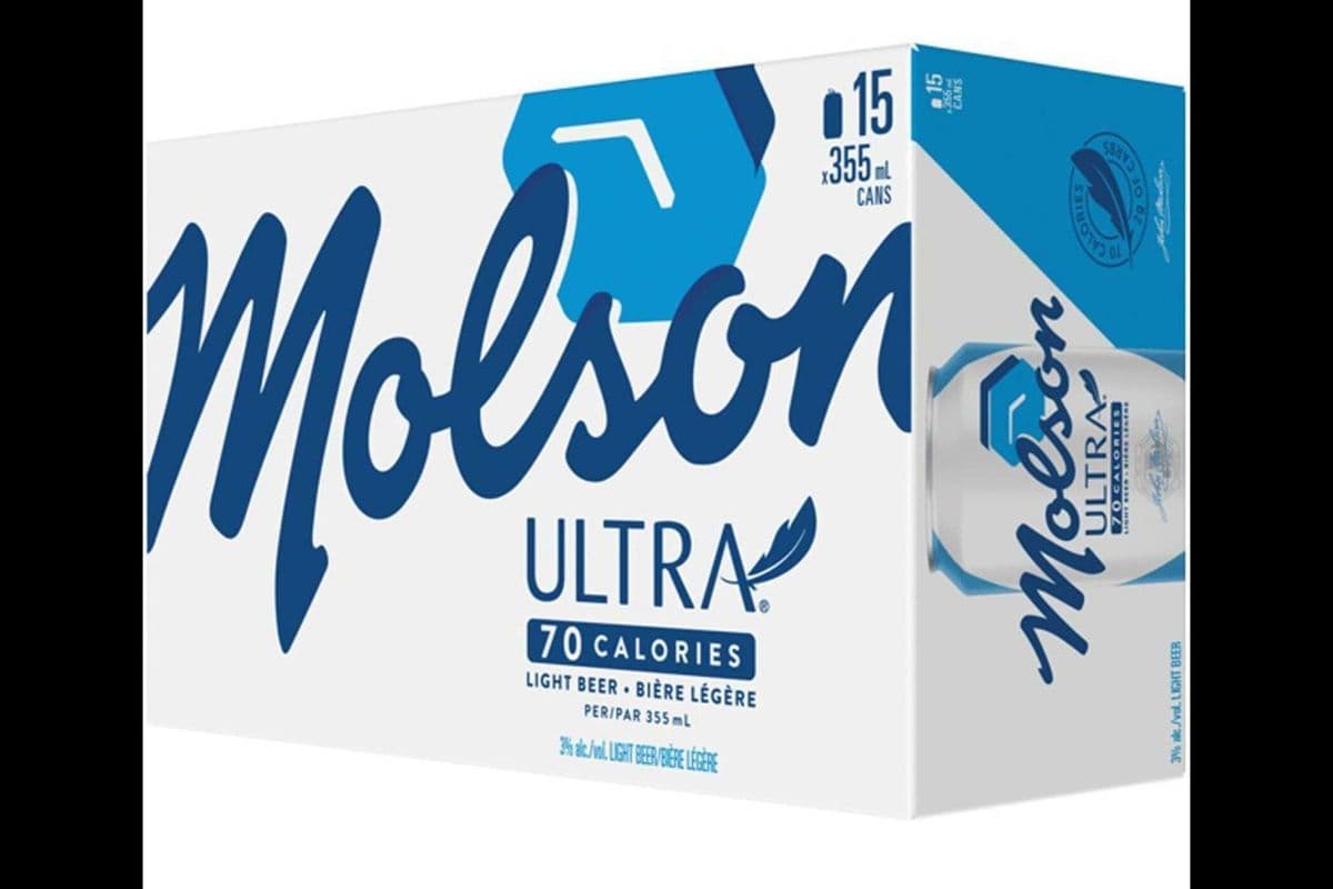 MOLSON ULTRA (15 x 355ML CANS) (15 x 355ML)