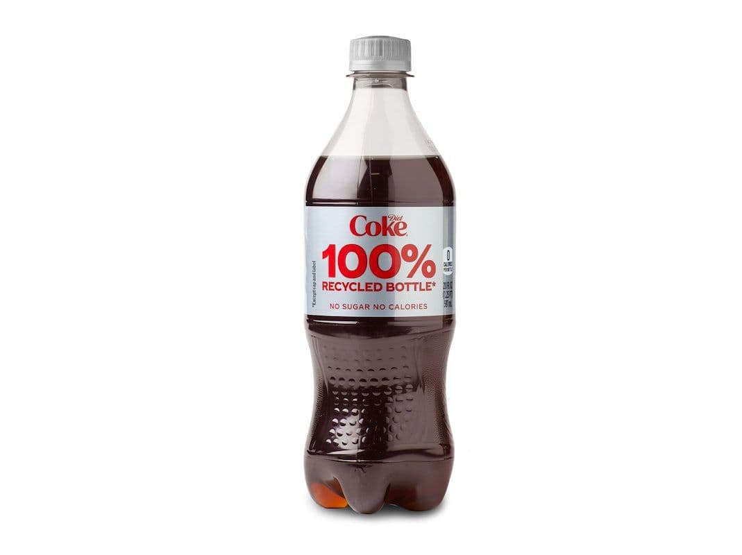 Diet Coke 20 oz Bottle Beverage