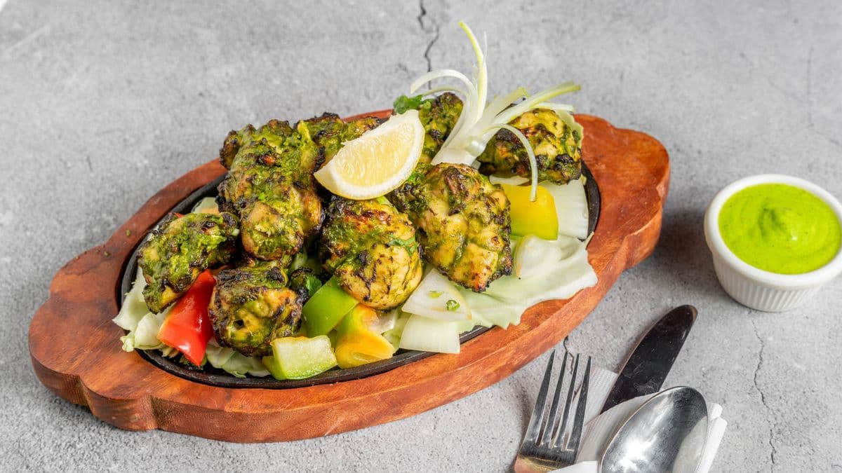 Chicken Haryali Tikka
