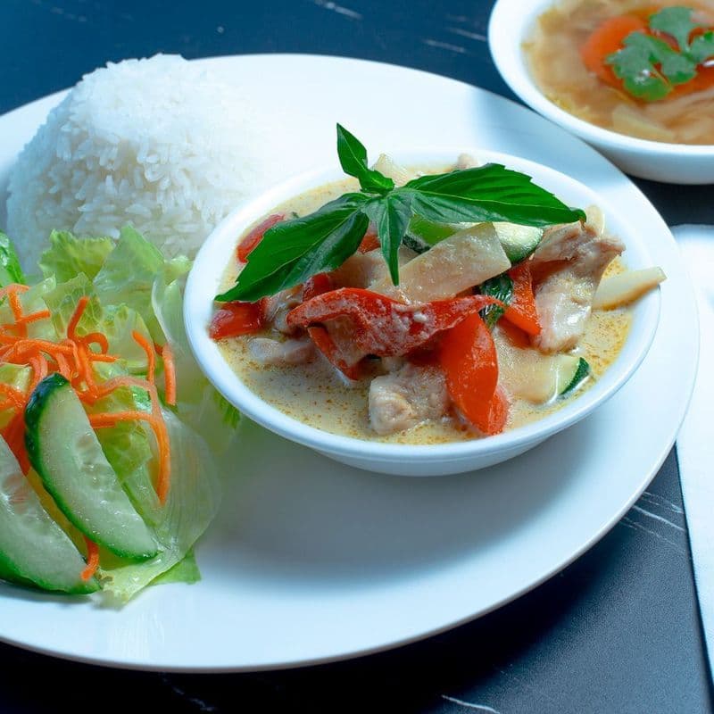 L3 Green Curry w/ Rice
