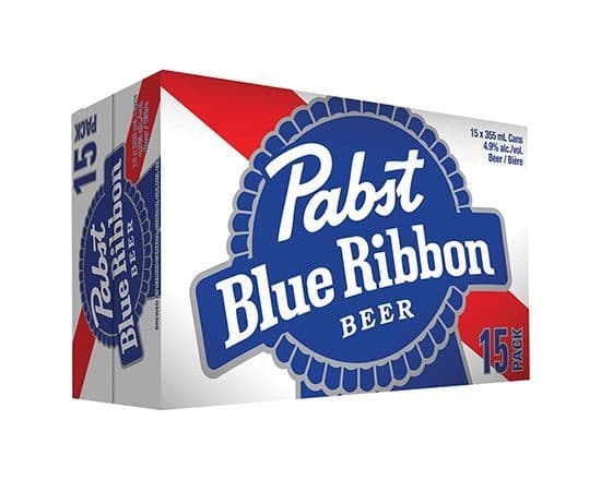 Pabst Brewing Blue Ribbon, 15 x 355 ml