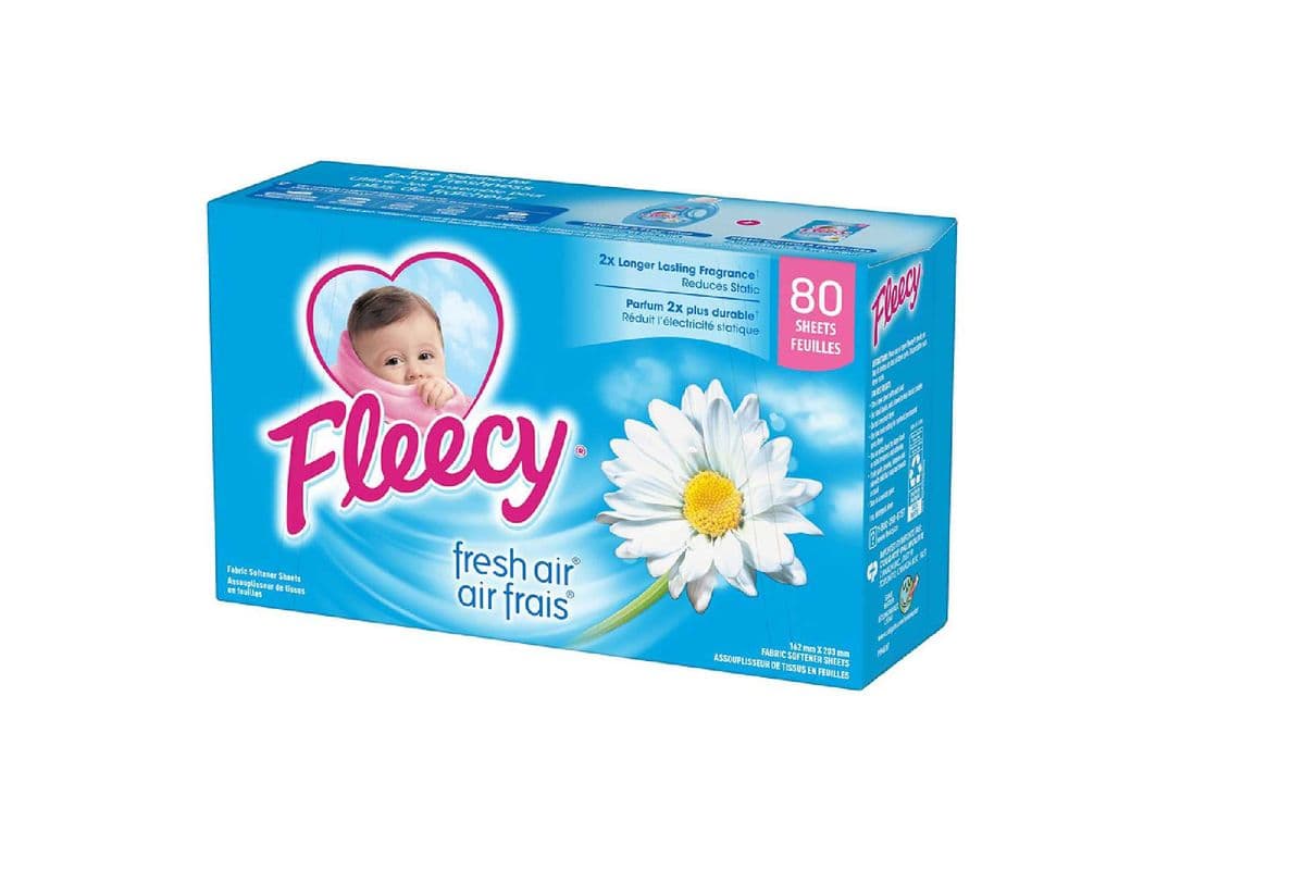 Fleecy Fresh Air Fabric Conditioner 80 Sheets