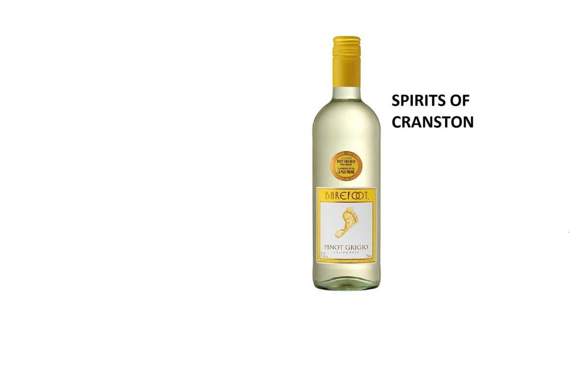 BAREFOOT PINOT GRIGIO 750ML (1 x 750ML)