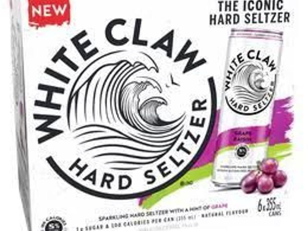 White Claw Grape Can, 6 x 355ml