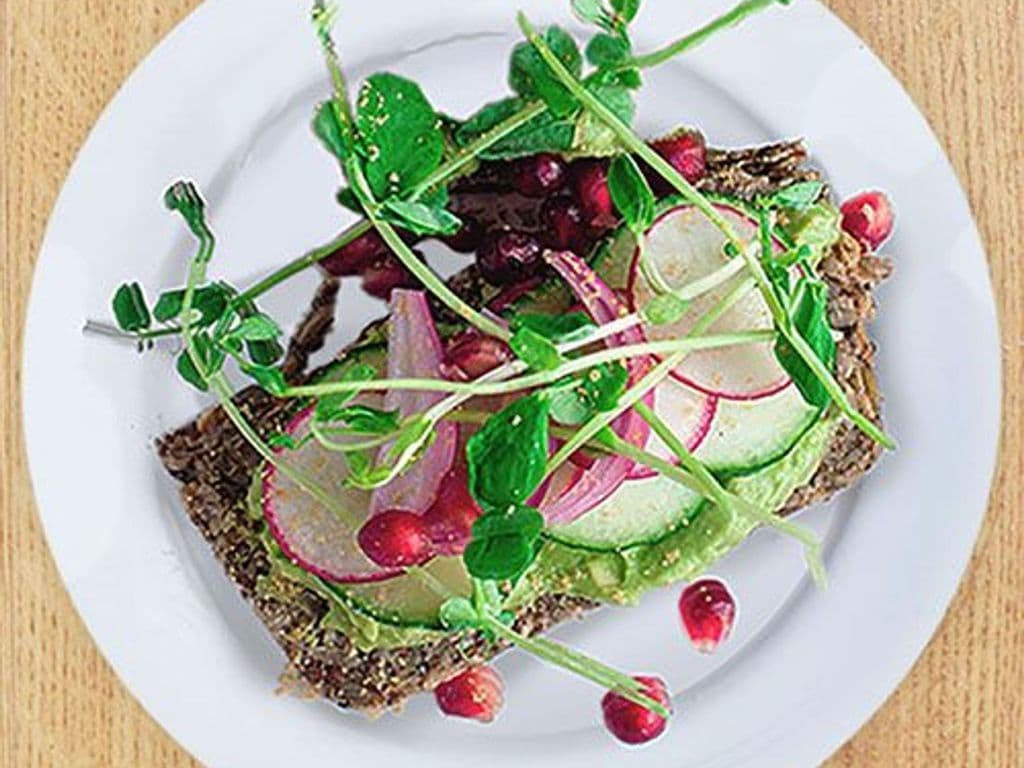 Avocado Toast (7g protein, 10g fibre)