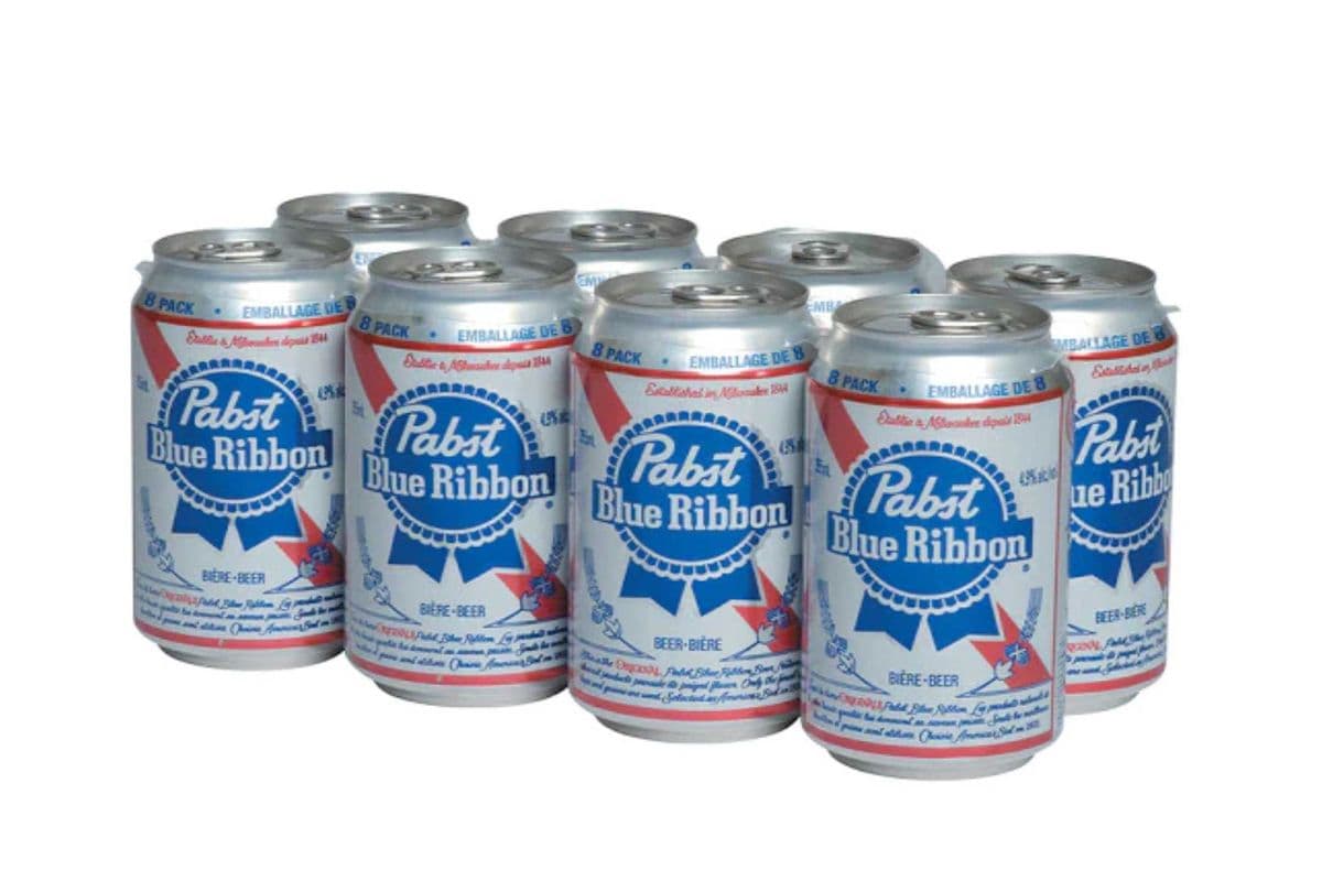 Pabst Blue Ribbon 8 Pack (8 x 355ml)