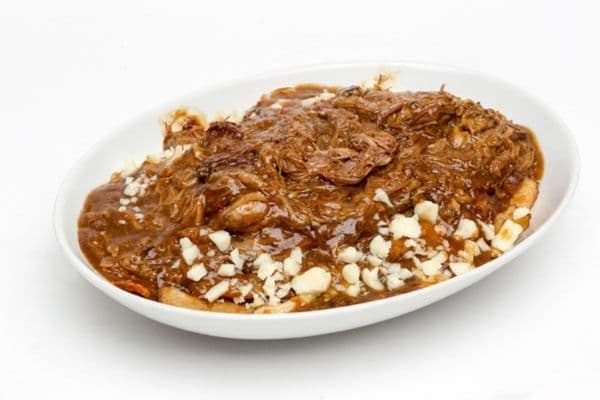 Poutine au porc fumé effiloché / Smoked Pulled Pork Poutine