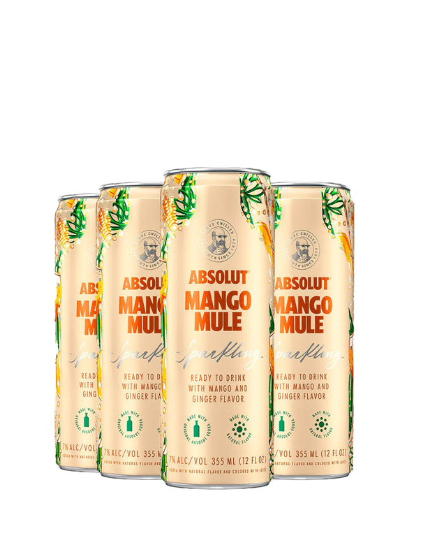 Absolut Mango Mule (4 pack) (4 x 355 ml)