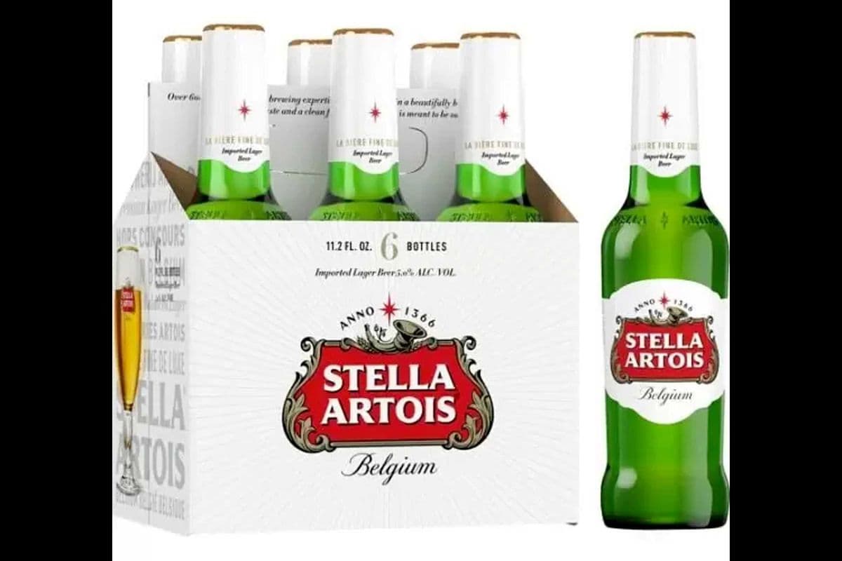 STELLA ARTOIS (6 x 330ML BOTTLES) (6 x 330ML)