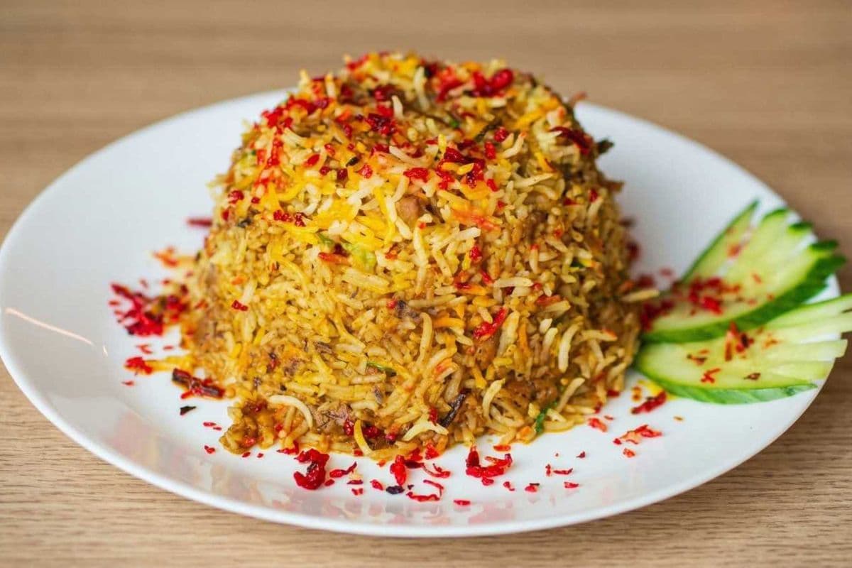 Vegan Chicken Biryani