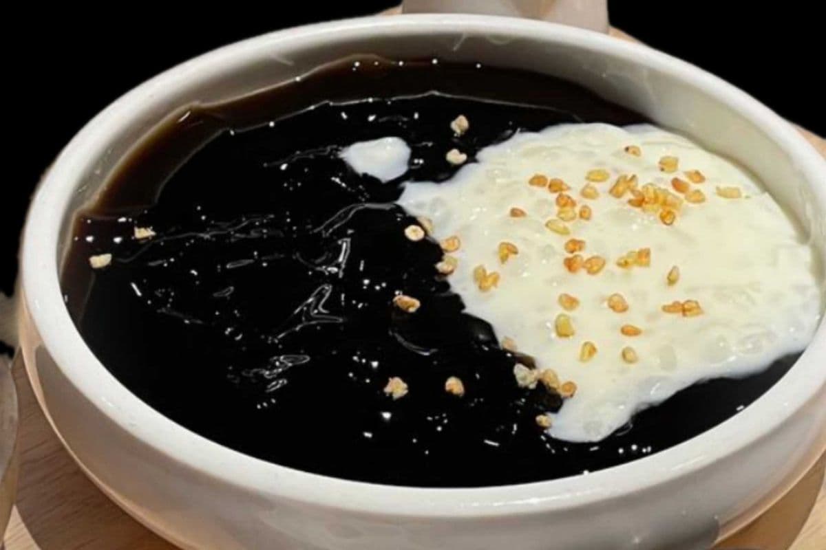 Grass Jelly Mochi 仙草麻薯