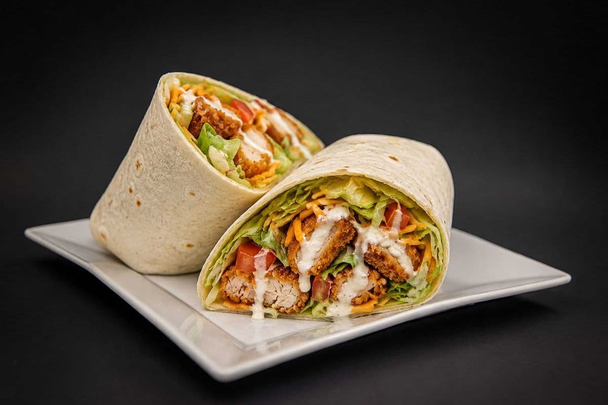 1. Chicken Bacon Ranch Wrap