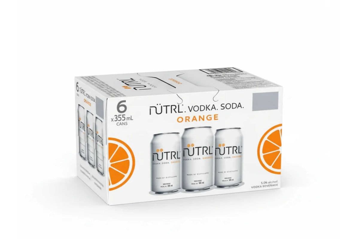 NUTRL SODA ORANGE-6 PACK (6 x 6*355ML)