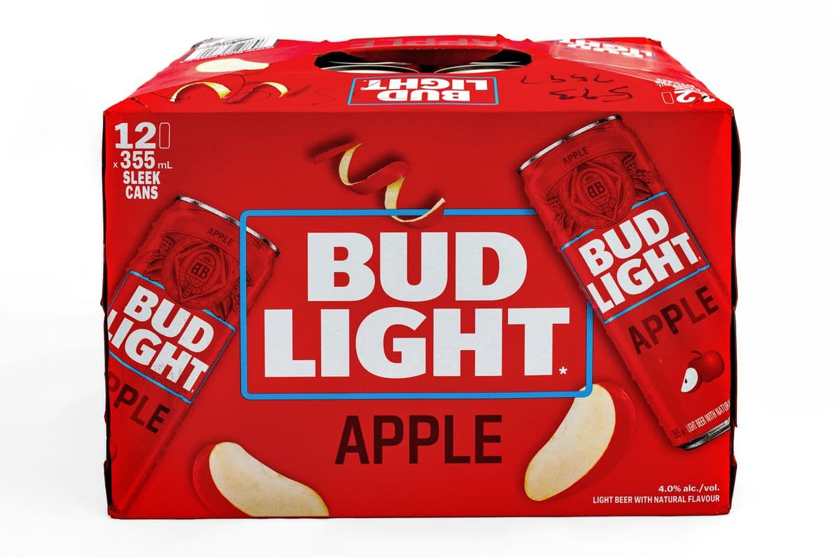 Bud Light Apple (12 Cans) (1 x 355)