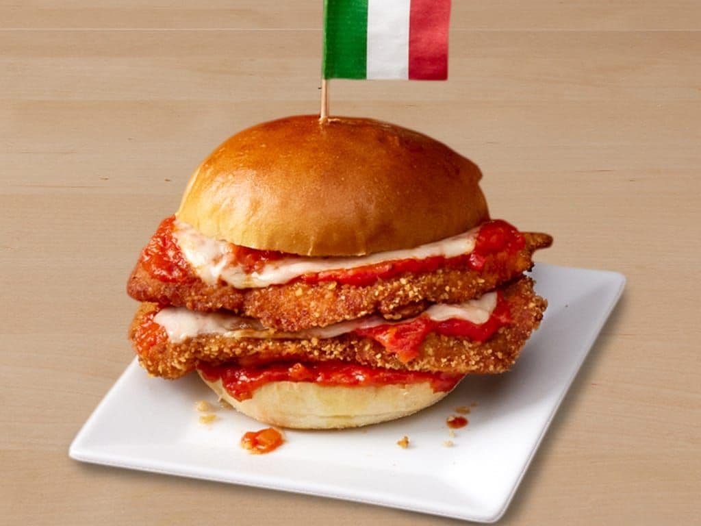 Veal Parm Hero Sandwich