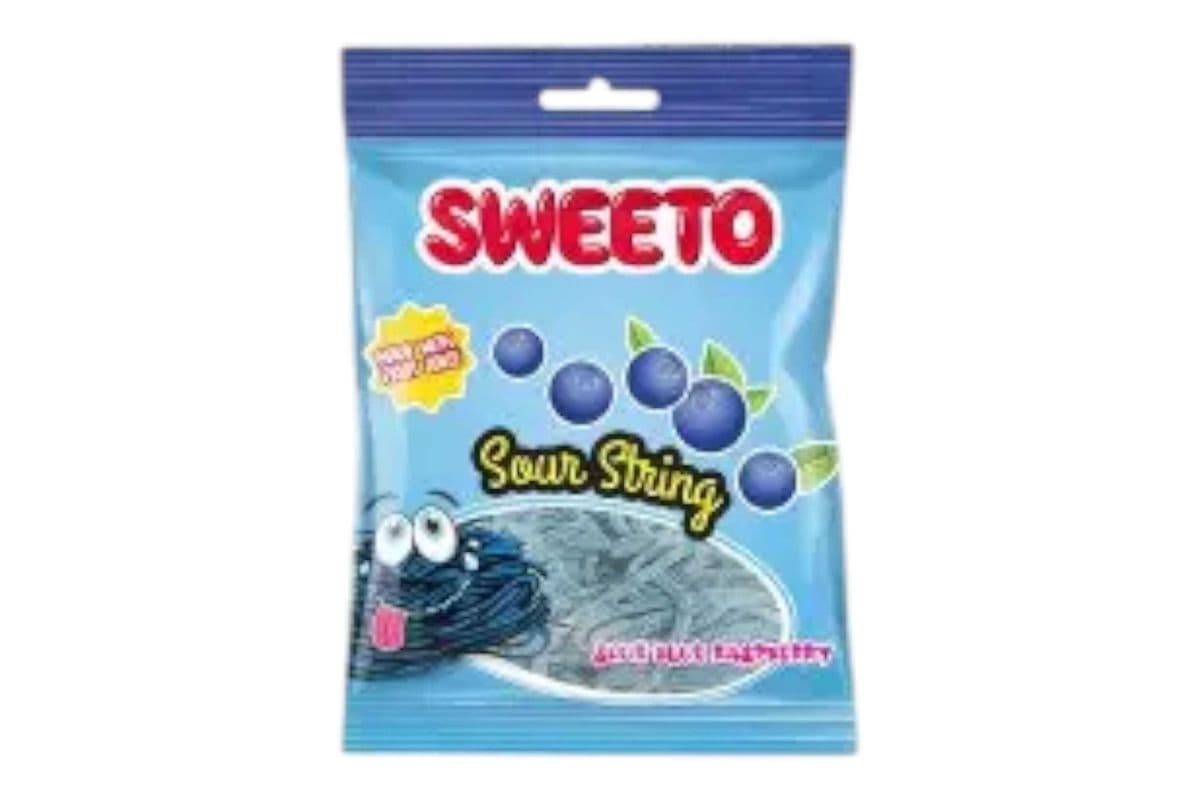 BOGO - Sweeto Sour Blue Raspberry String (80gm) (150 Cal)